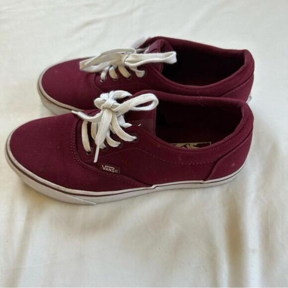 Vans Authentic low top Maroon shoes - Picture 2 of 4